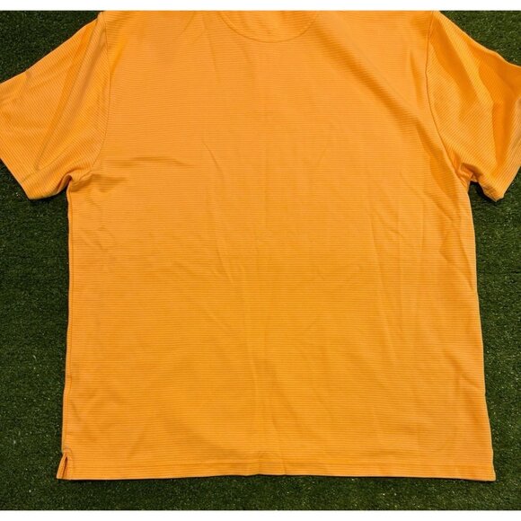 Black Clover Polo mens 2XL orange yellow lightweight breathable golf shirt C - Picture 11 of 13
